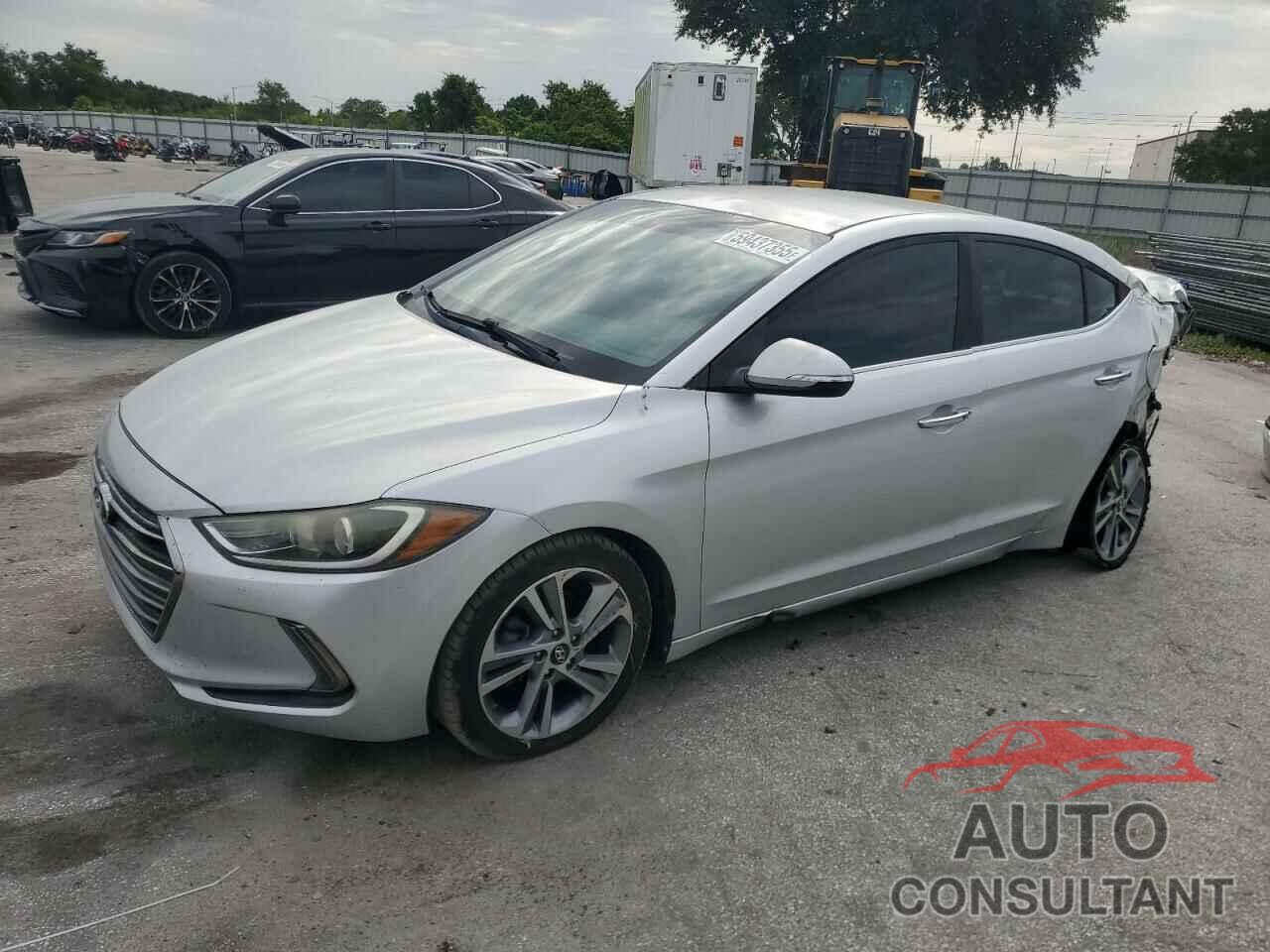 HYUNDAI ELANTRA 2017 - KMHD84LF4HU070005