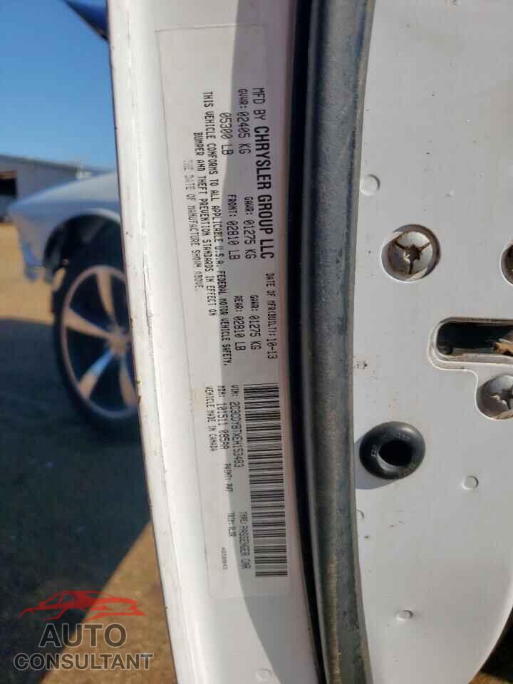 DODGE CHALLENGER 2014 - 2C3CDYBTXEH153483