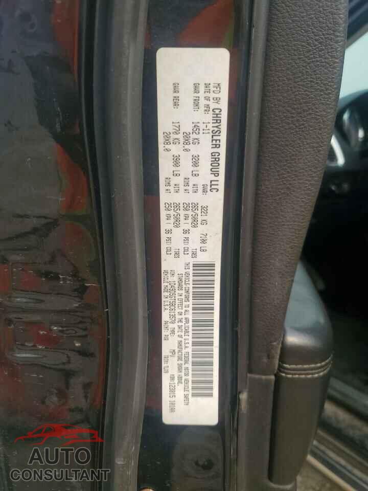 DODGE DURANGO 2011 - 1D4SD5GT5BC613570