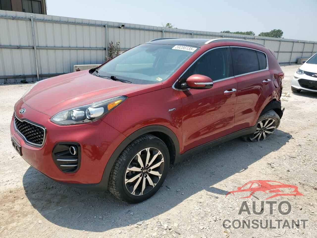 KIA SPORTAGE 2017 - KNDPNCAC7H7267598