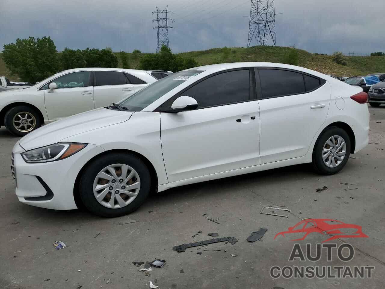 HYUNDAI ELANTRA 2017 - 5NPD74LFXHH176007