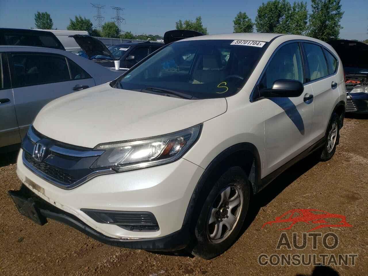 HONDA CRV 2016 - 5J6RM4H39GL029825