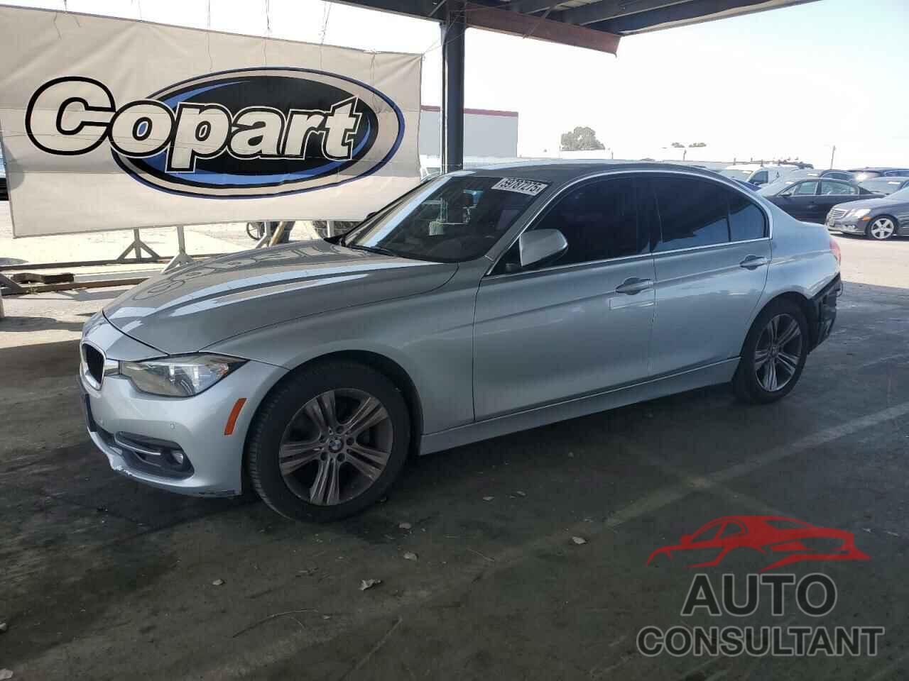 BMW 3 SERIES 2017 - WBA8B9C3XHK886218