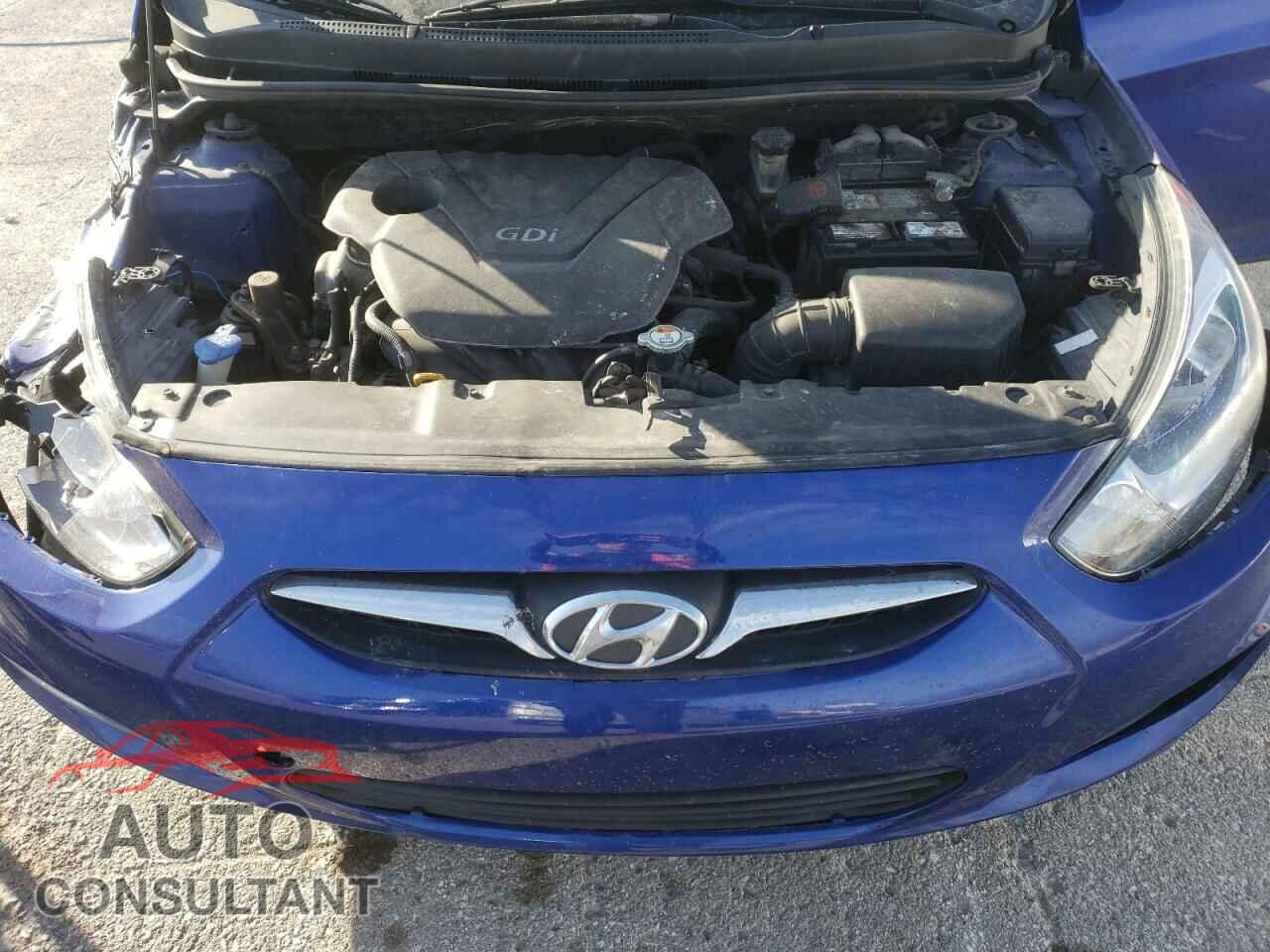 HYUNDAI ACCENT 2012 - KMHCU5AE7CU027245