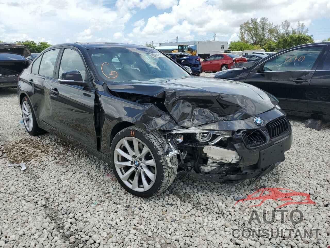 BMW 3 SERIES 2017 - WBA8E5G5XHNU41228