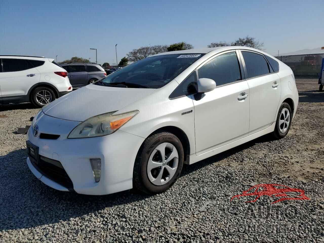 TOYOTA PRIUS 2012 - JTDKN3DU2C1604608