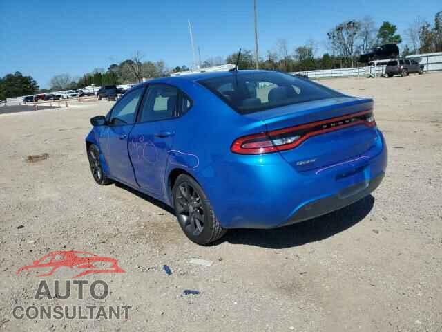 DODGE DART 2016 - 1C3CDFAA6GD656805