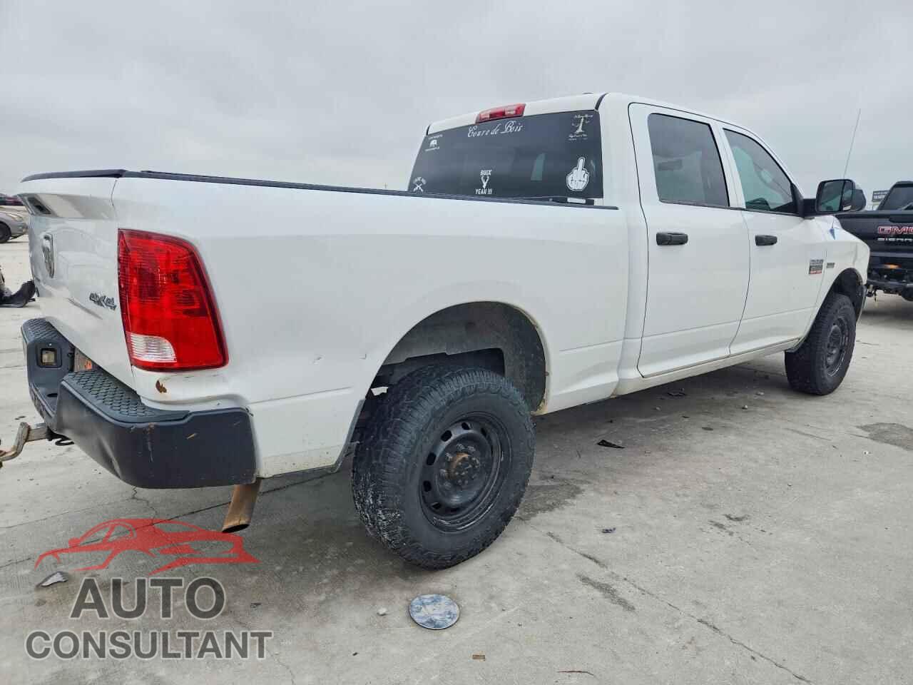 DODGE RAM 2500 2012 - 3C6TD5CT4CG113784