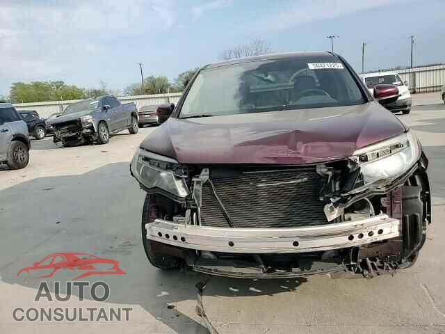 HONDA RIDGELINE 2017 - 5FPYK2F67HB011005