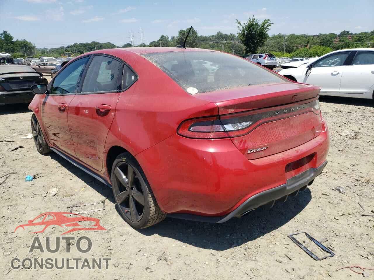 DODGE DART 2016 - 1C3CDFBB3GD645574