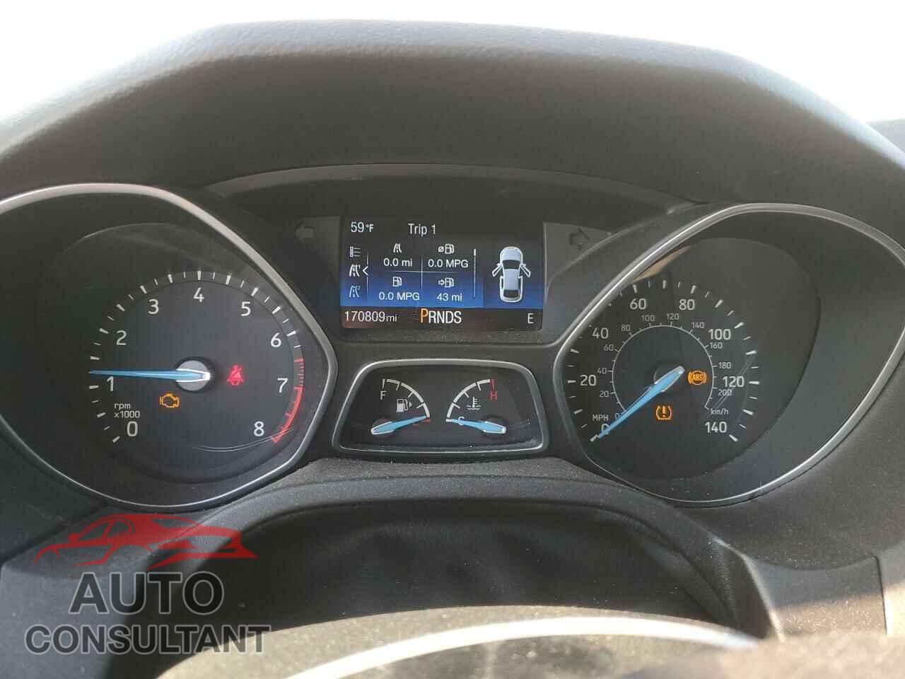 FORD FOCUS 2016 - 1FADP3F26GL262613