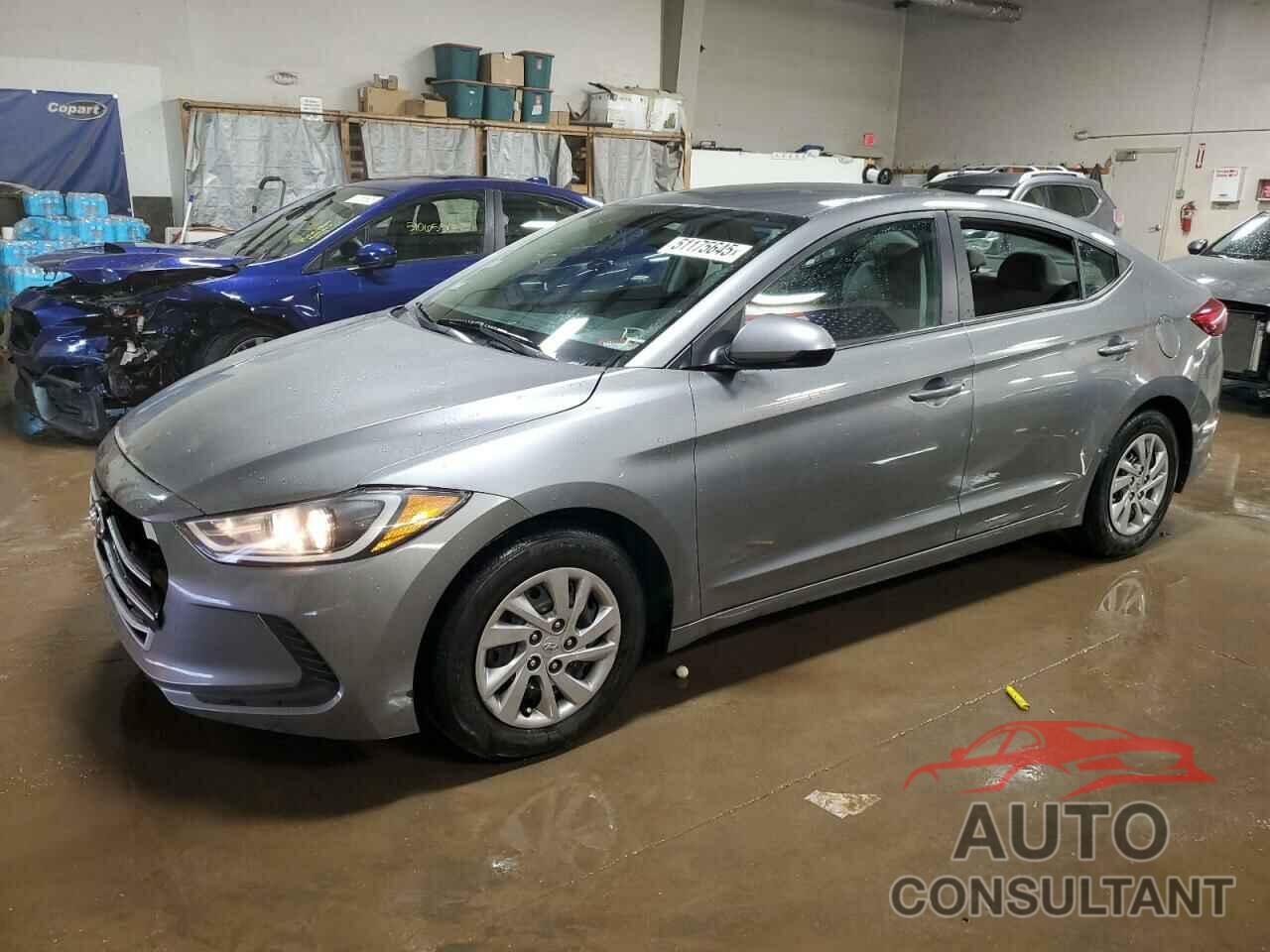 HYUNDAI ELANTRA 2018 - KMHD74LF1JU581924