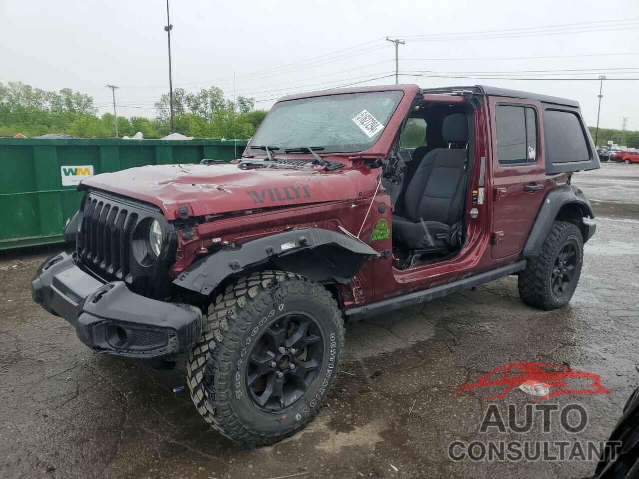 JEEP WRANGLER 2021 - 1C4HJXDG4MW575110