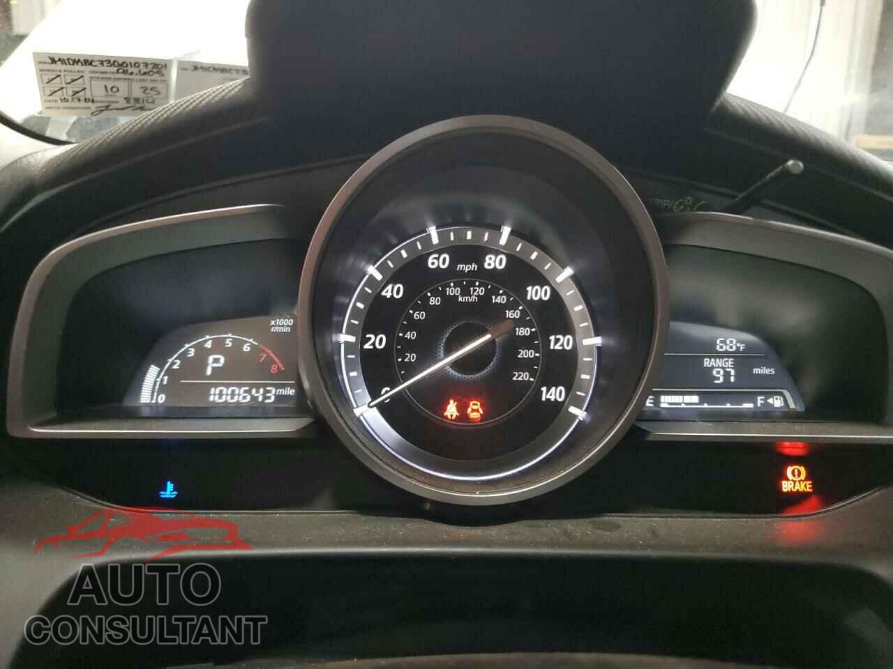 MAZDA CX-3 2016 - JM1DKBC73G0107201