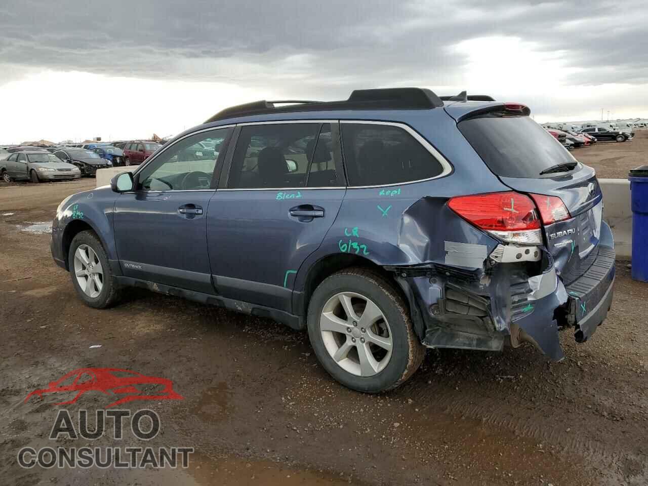 SUBARU OUTBACK 2014 - 4S4BRBCC7E3254712