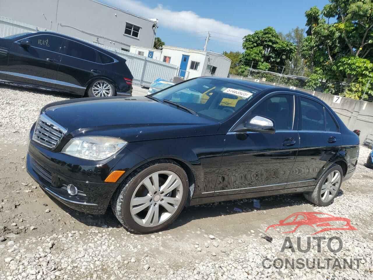 MERCEDES-BENZ C-CLASS 2009 - WDDGF54X99R046345