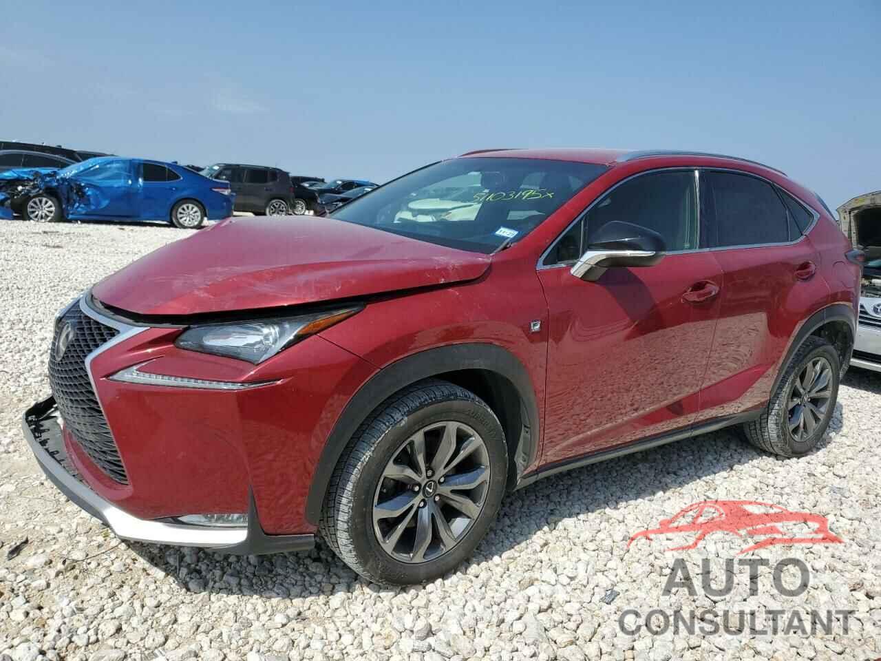 LEXUS NX 2017 - JTJYARBZ8H2069015