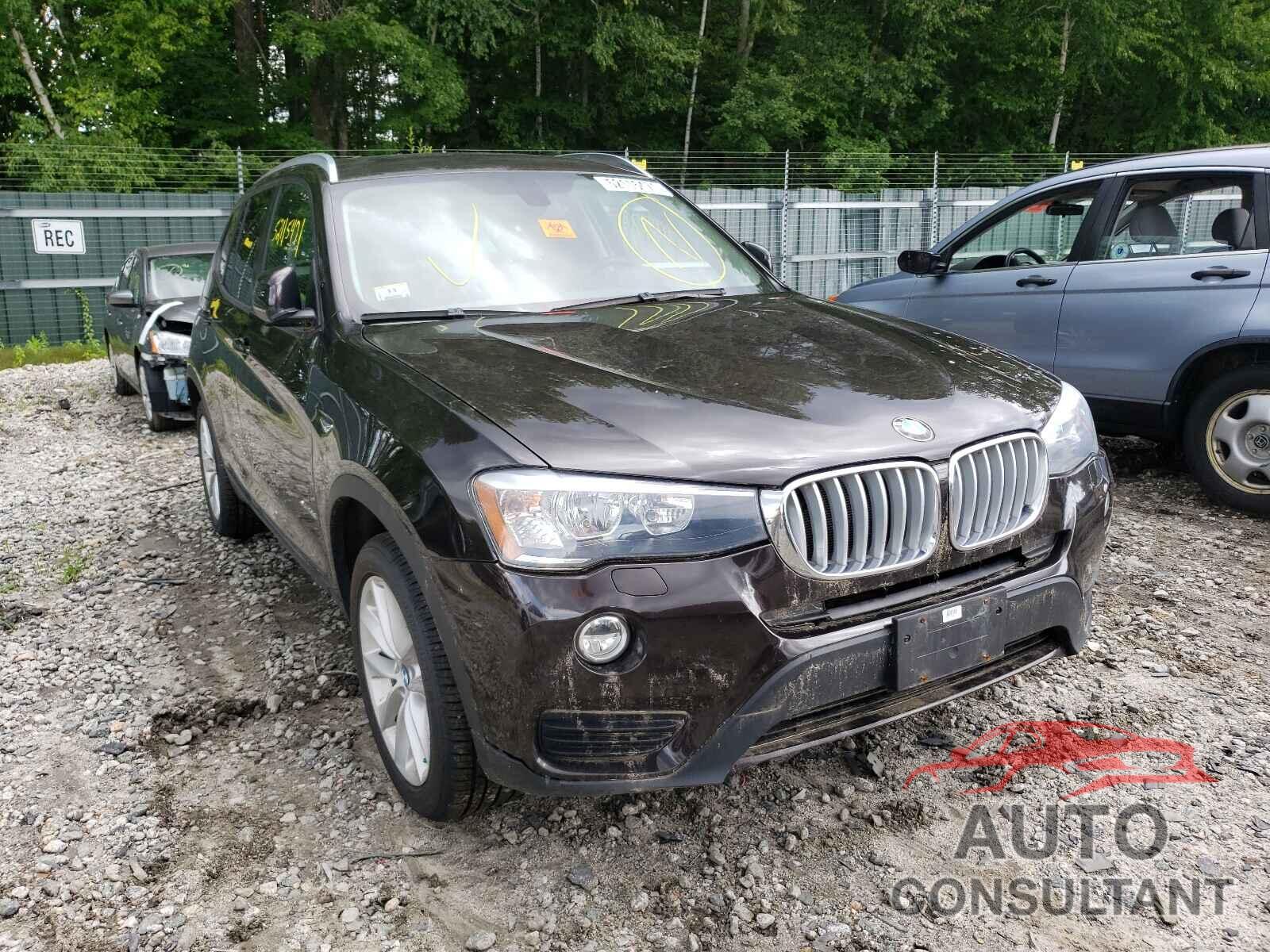 BMW X3 2016 - 5UXWX9C53G0D75801