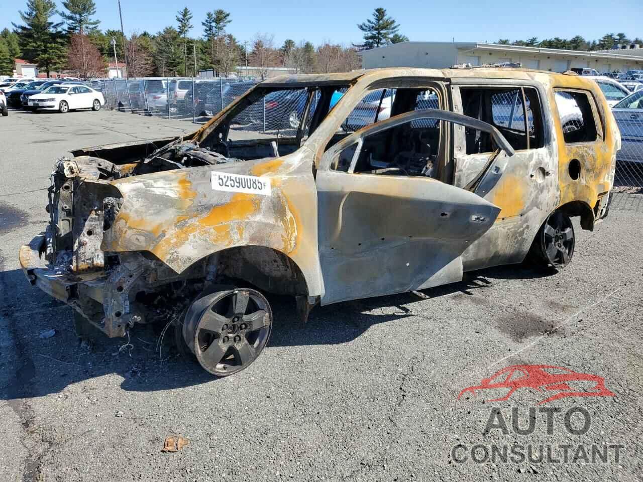 HONDA PILOT 2009 - 5FNYF48599B029729