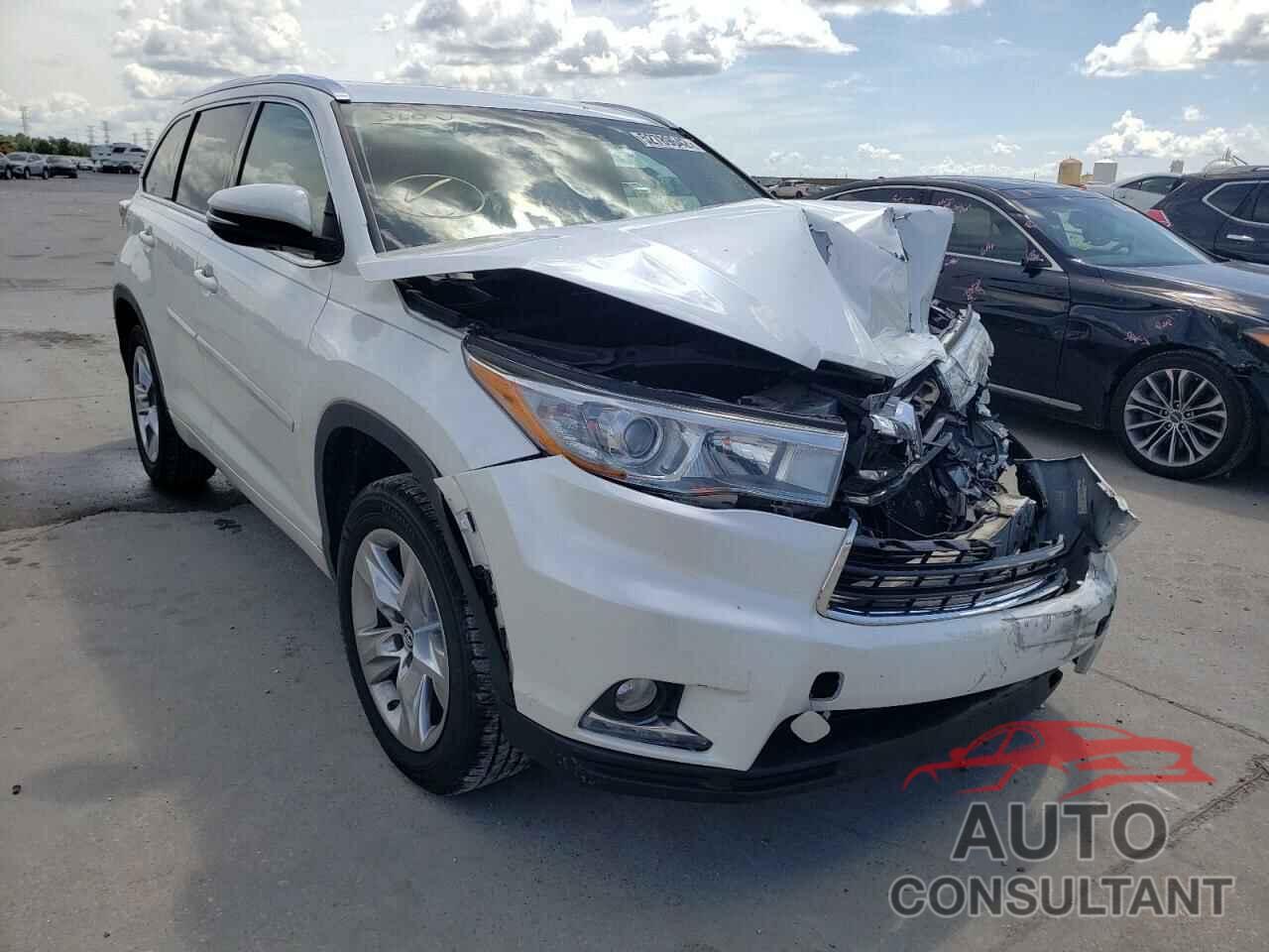 TOYOTA HIGHLANDER 2016 - 5TDYKRFH4GS171260