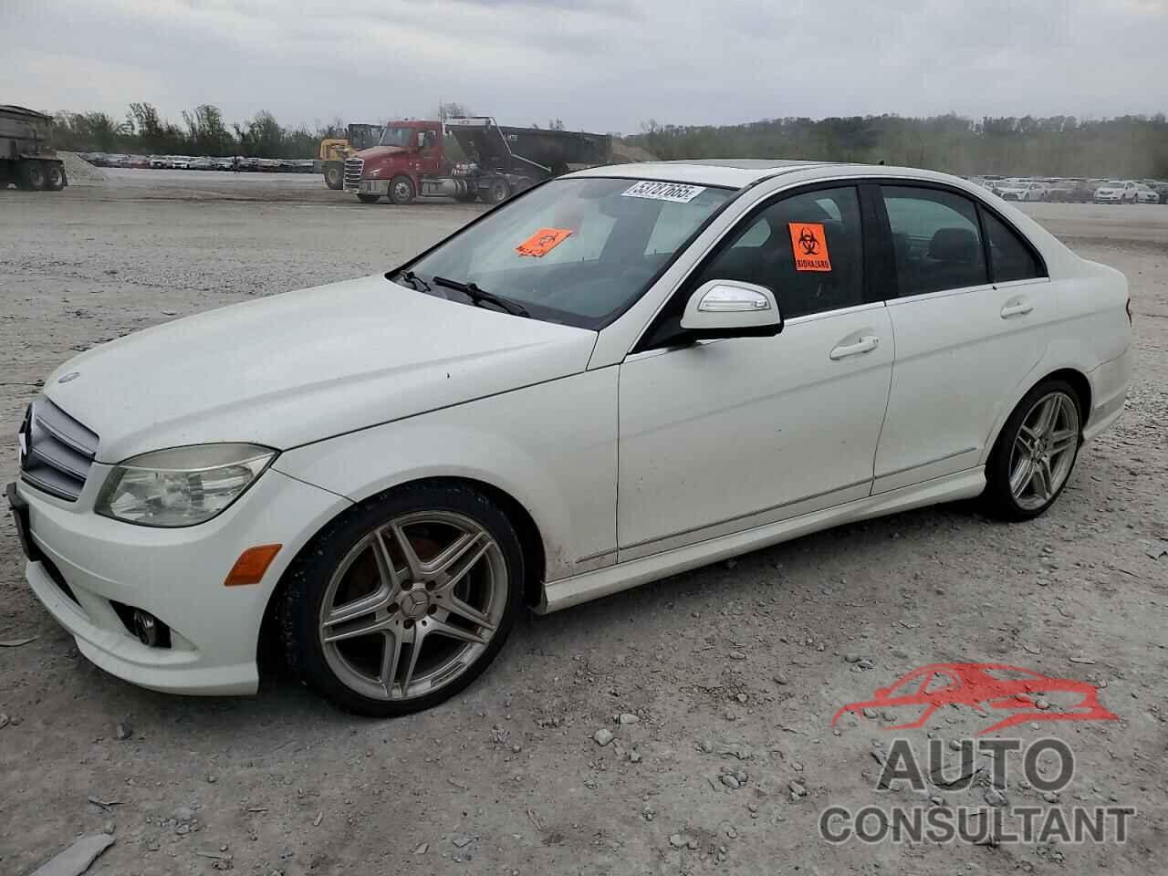 MERCEDES-BENZ C-CLASS 2009 - WDDGF54X89R076663