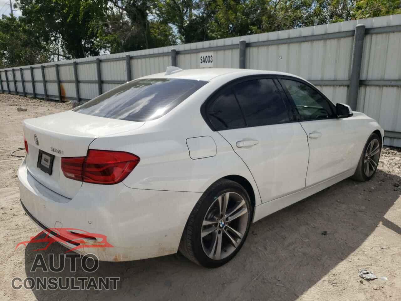 BMW 3 SERIES 2016 - WBA8E9G57GNU27616