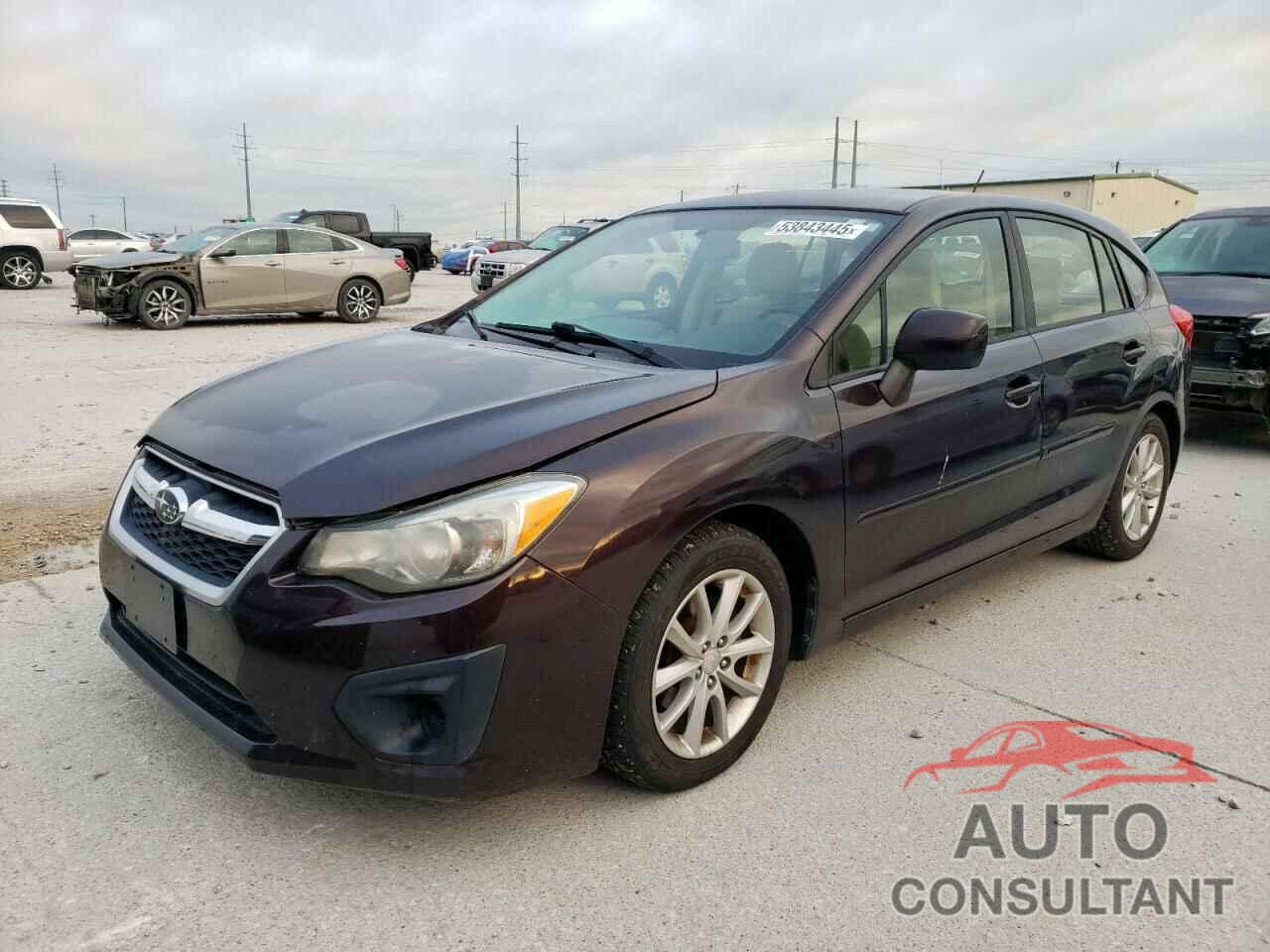 SUBARU IMPREZA 2013 - JF1GPAC68DH816872