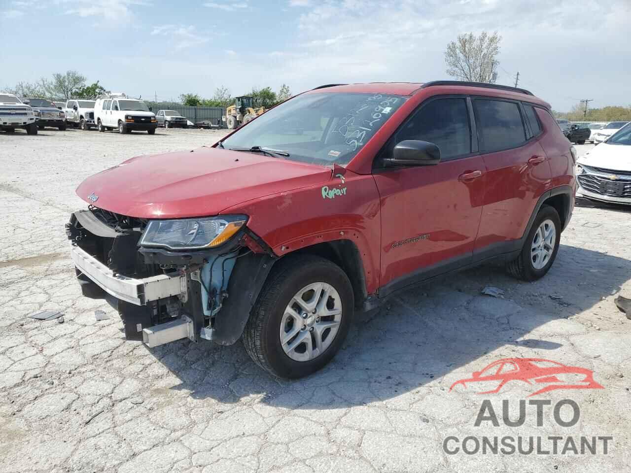 JEEP COMPASS 2018 - 3C4NJCAB9JT335346