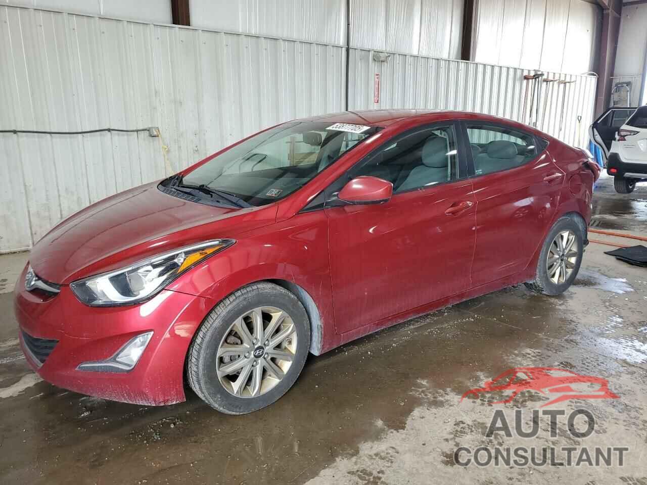HYUNDAI ELANTRA 2016 - 5NPDH4AEXGH719877