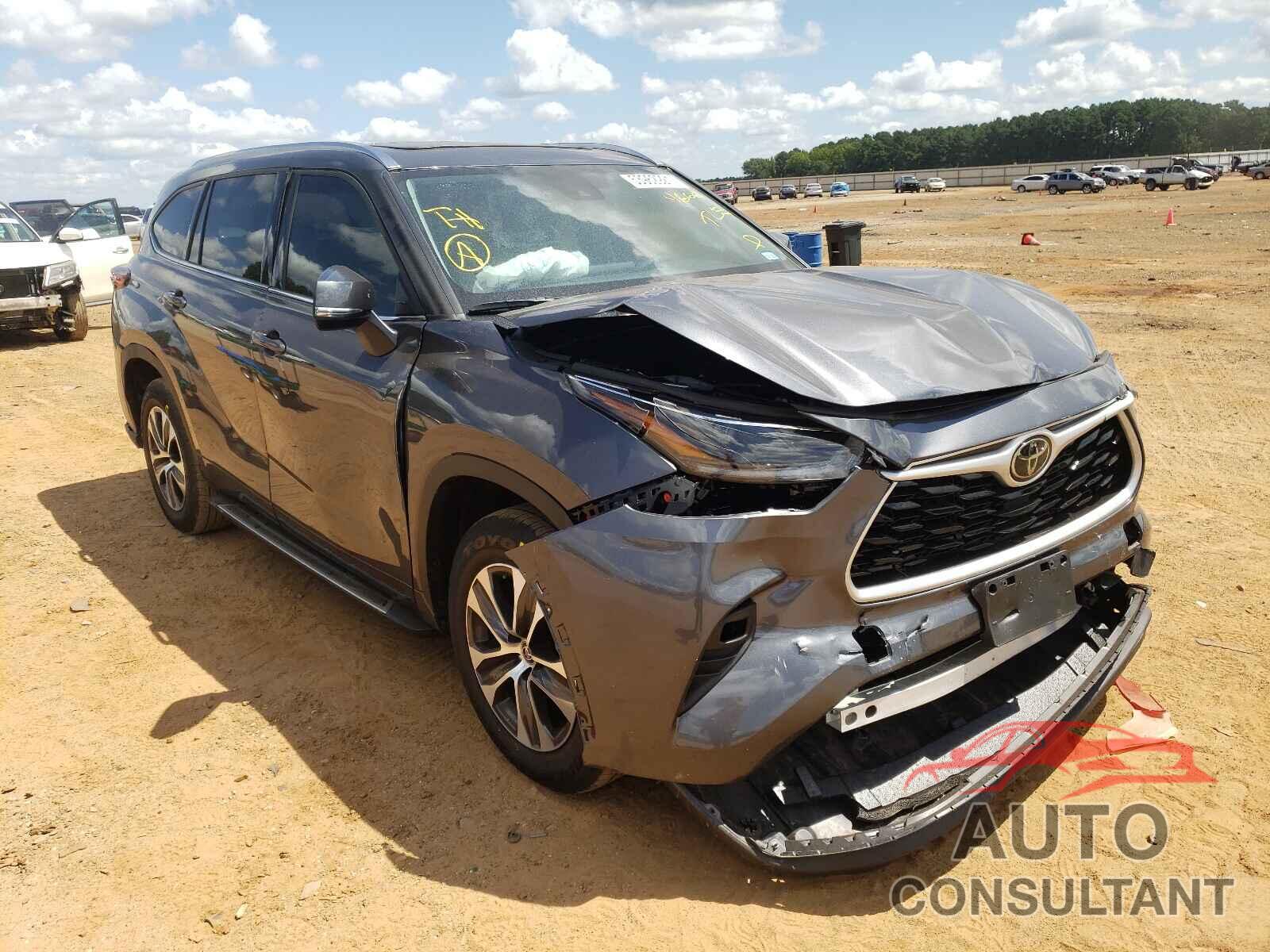TOYOTA HIGHLANDER 2021 - 5TDGZRAH2MS034666