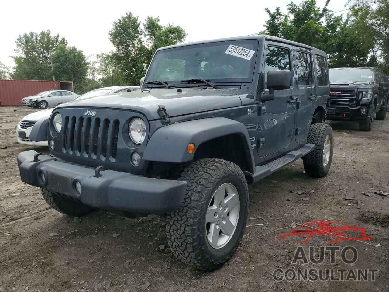 JEEP WRANGLER 2017 - 1C4HJWDG9HL749125
