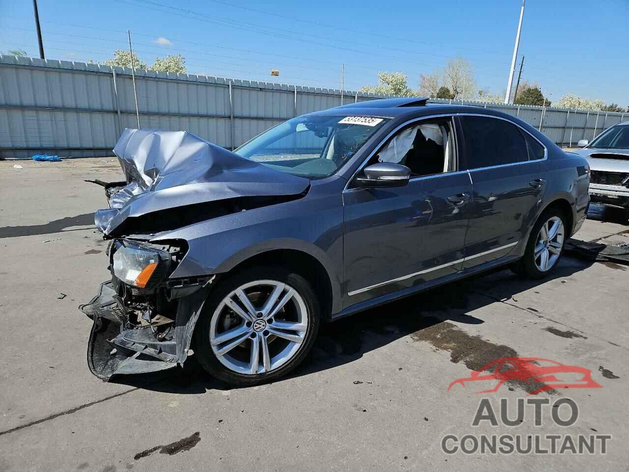 VOLKSWAGEN PASSAT 2013 - 1VWCN7A35DC150932