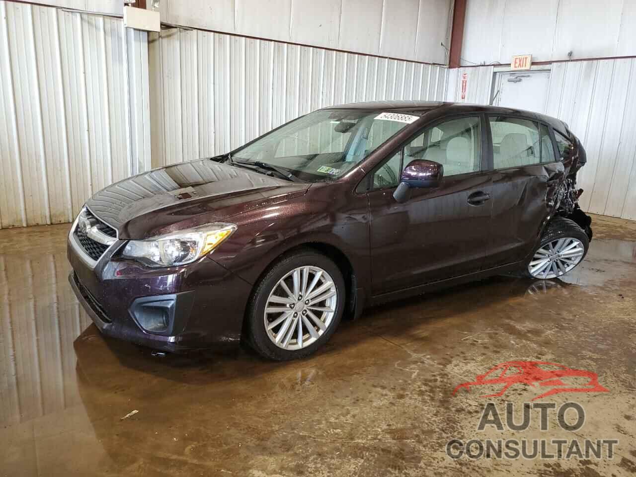 SUBARU IMPREZA 2013 - JF1GPAD68DH208476