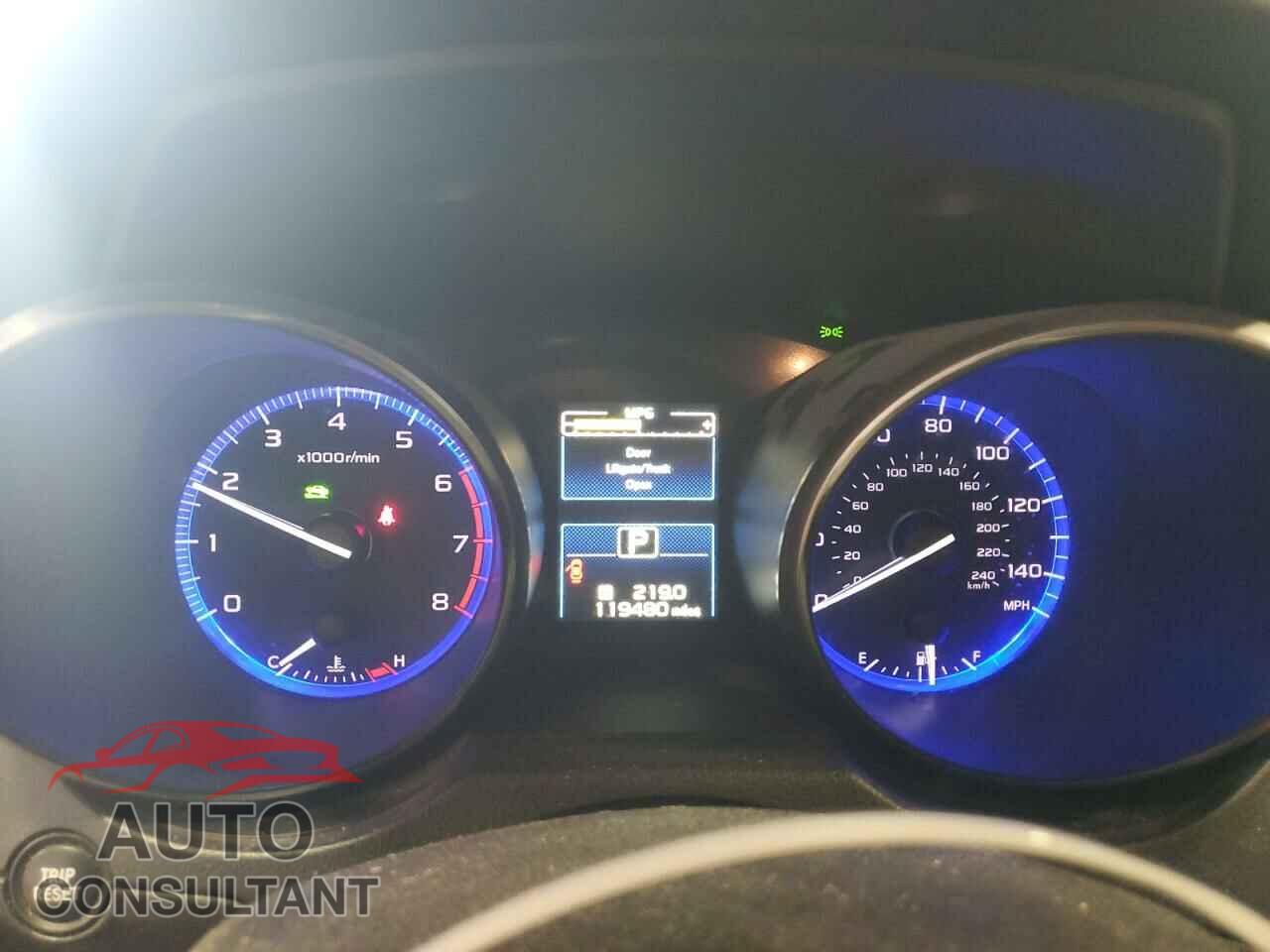 SUBARU OUTBACK 2015 - 4S4BSAJC2F3314916