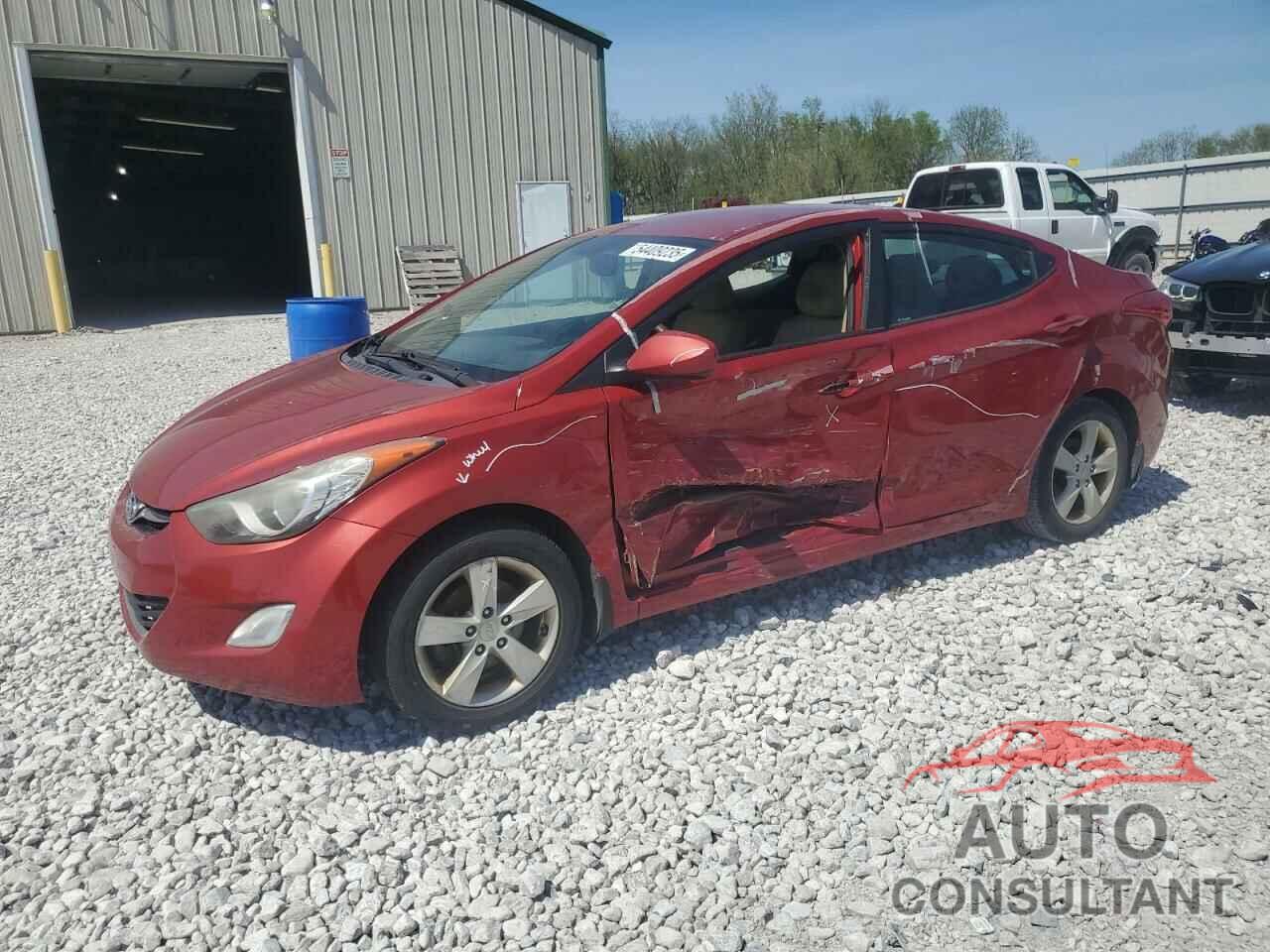 HYUNDAI ELANTRA 2013 - KMHDH4AE9DU625504
