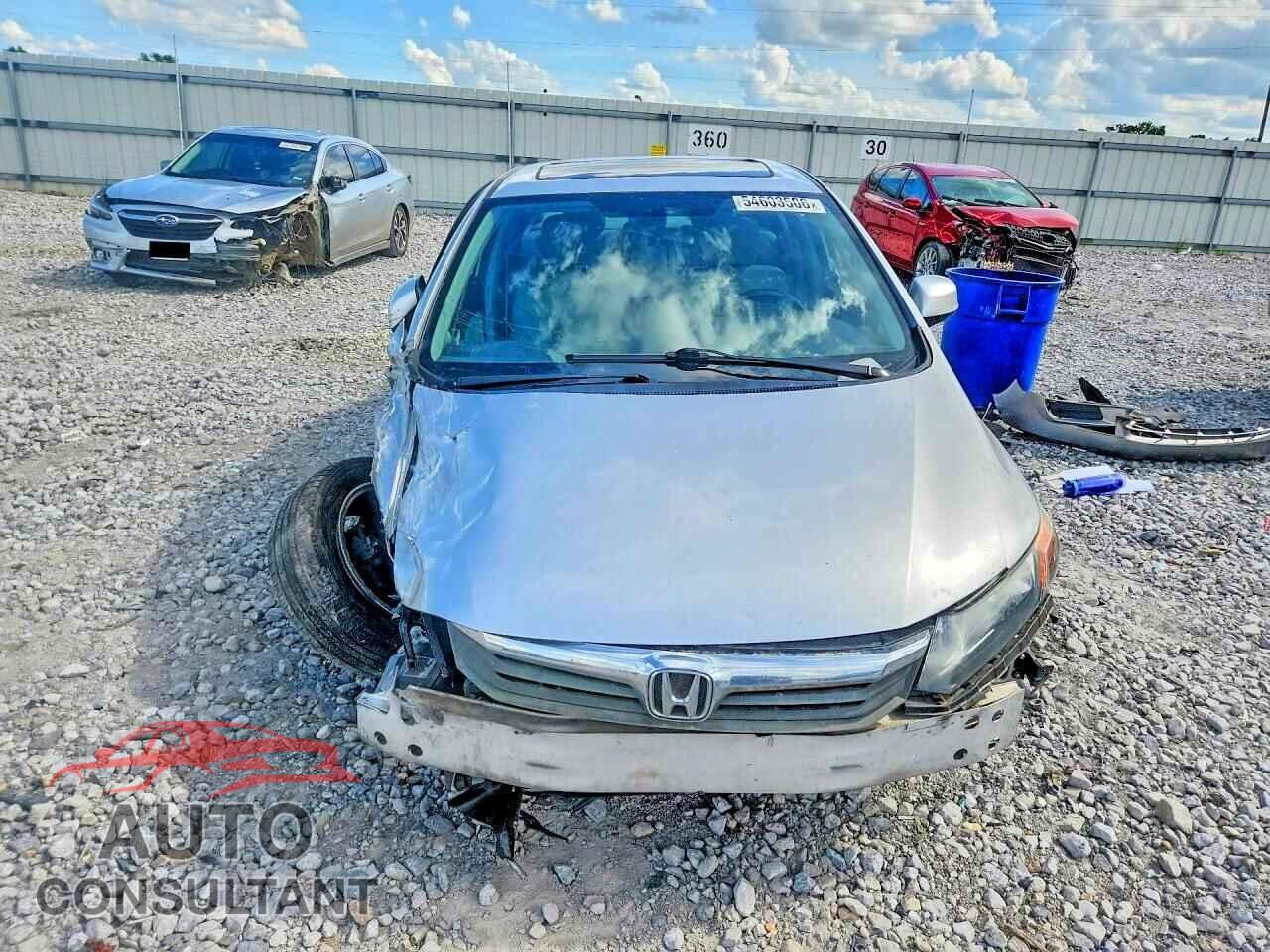 HONDA CIVIC 2012 - 19XFB2F99CE016540