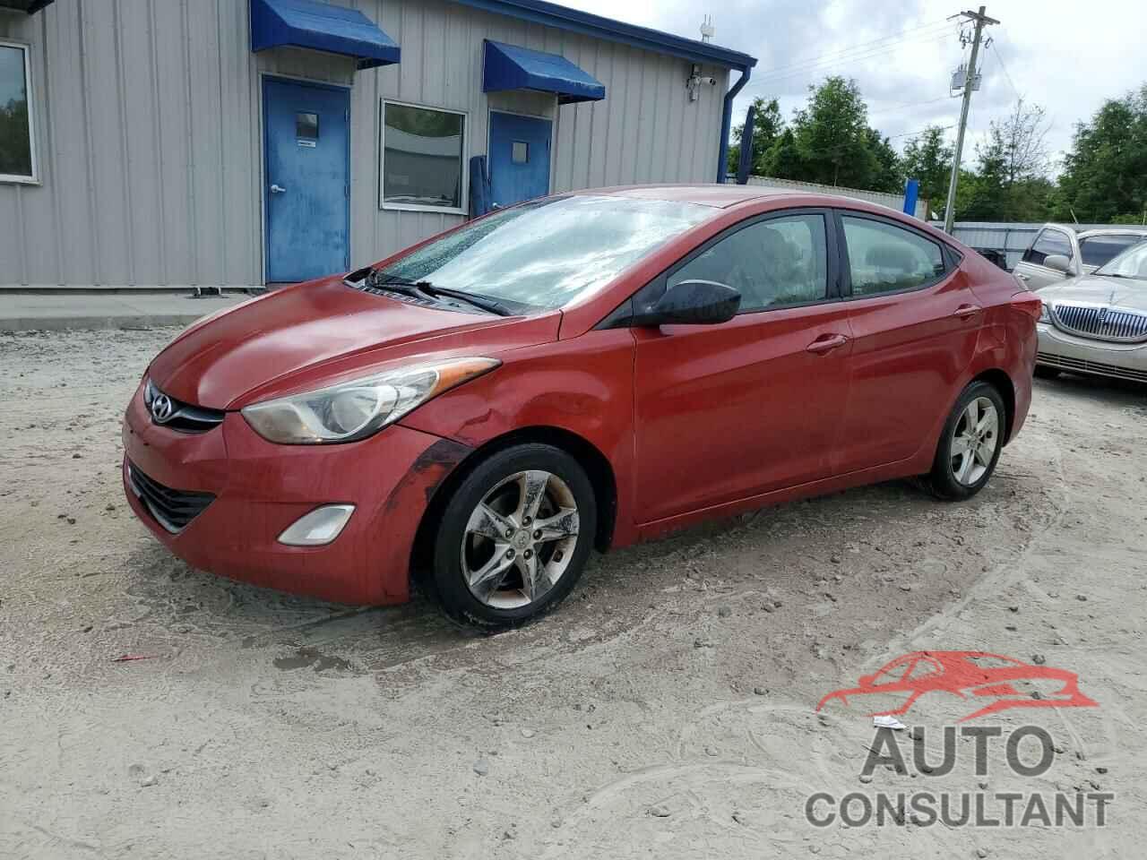 HYUNDAI ELANTRA 2012 - KMHDH4AE0CU244056