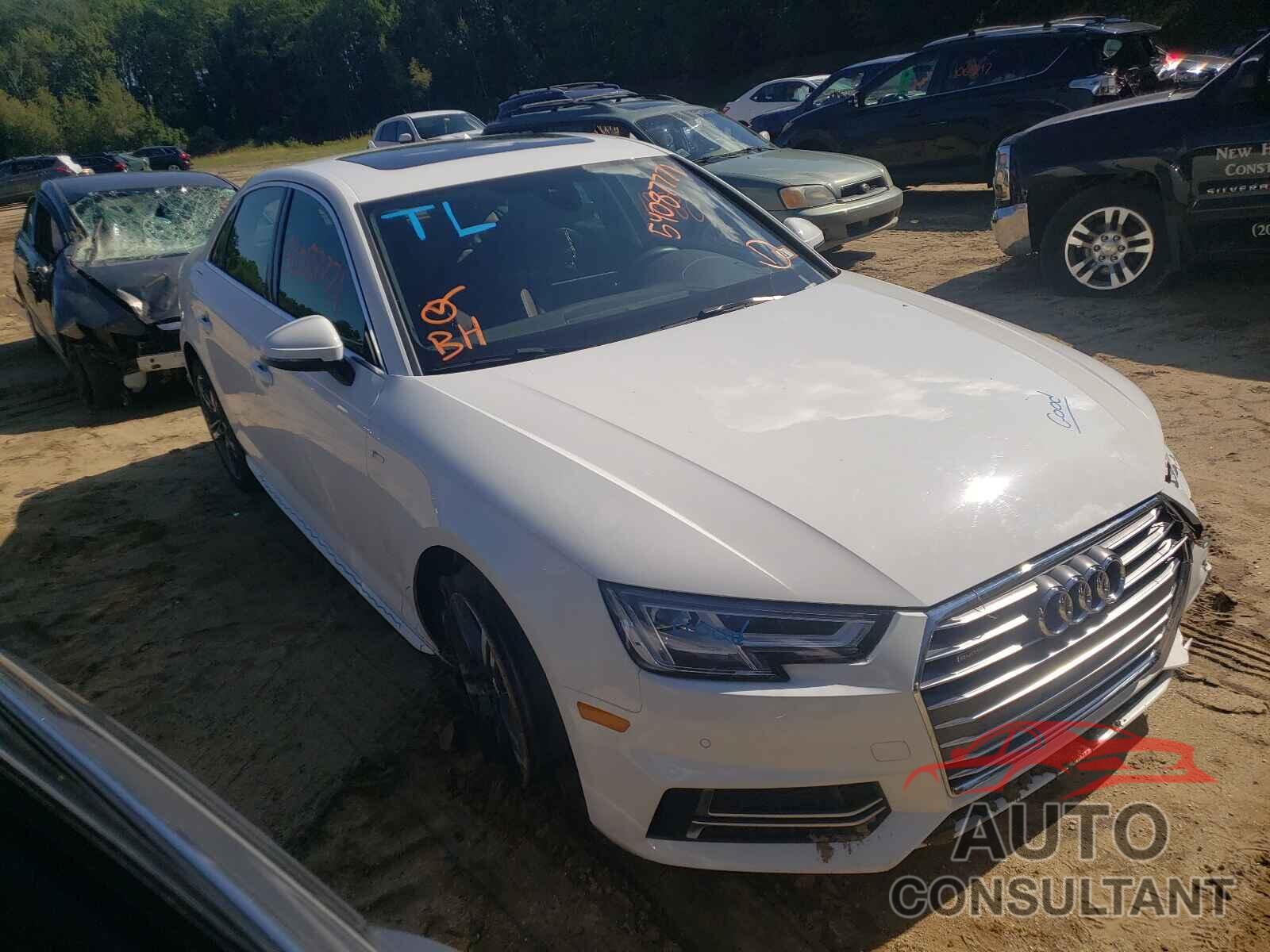 AUDI A4 2018 - WAUENAF48JA031402