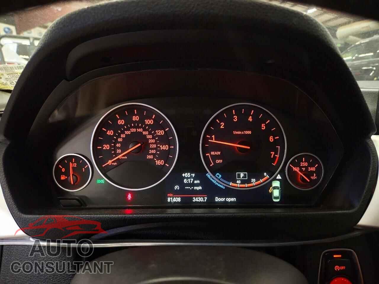 BMW 3 SERIES 2013 - WBA3B5C54DF596337