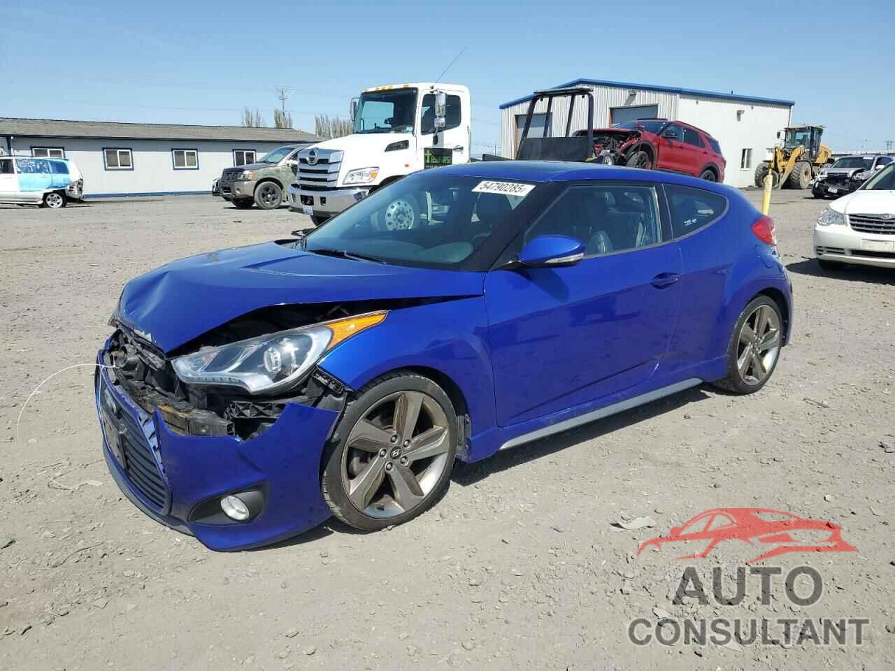 HYUNDAI VELOSTER 2013 - KMHTC6AE3DU111931