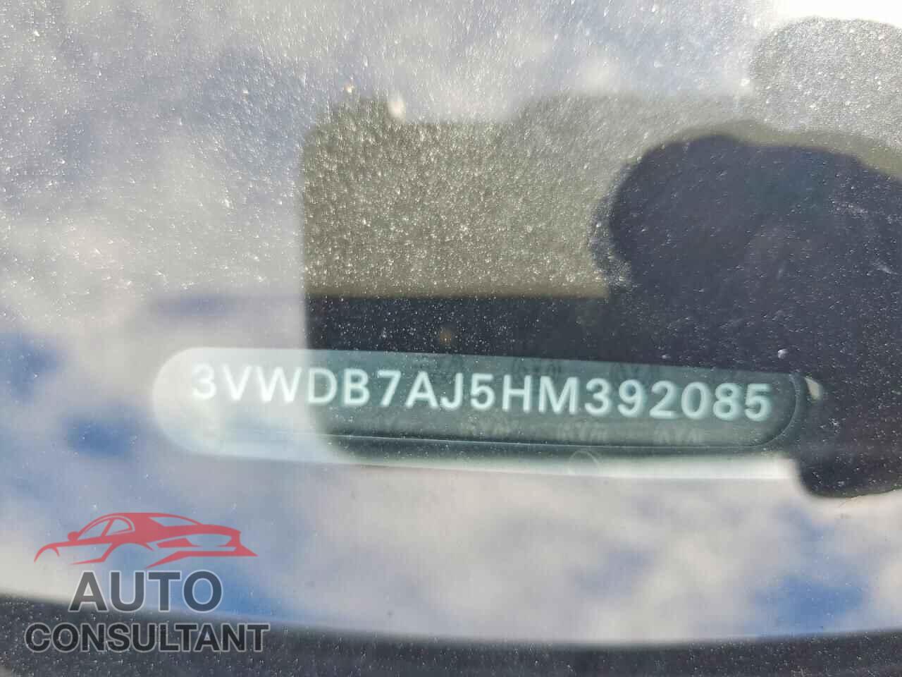 VOLKSWAGEN JETTA 2017 - 3VWDB7AJ5HM392085