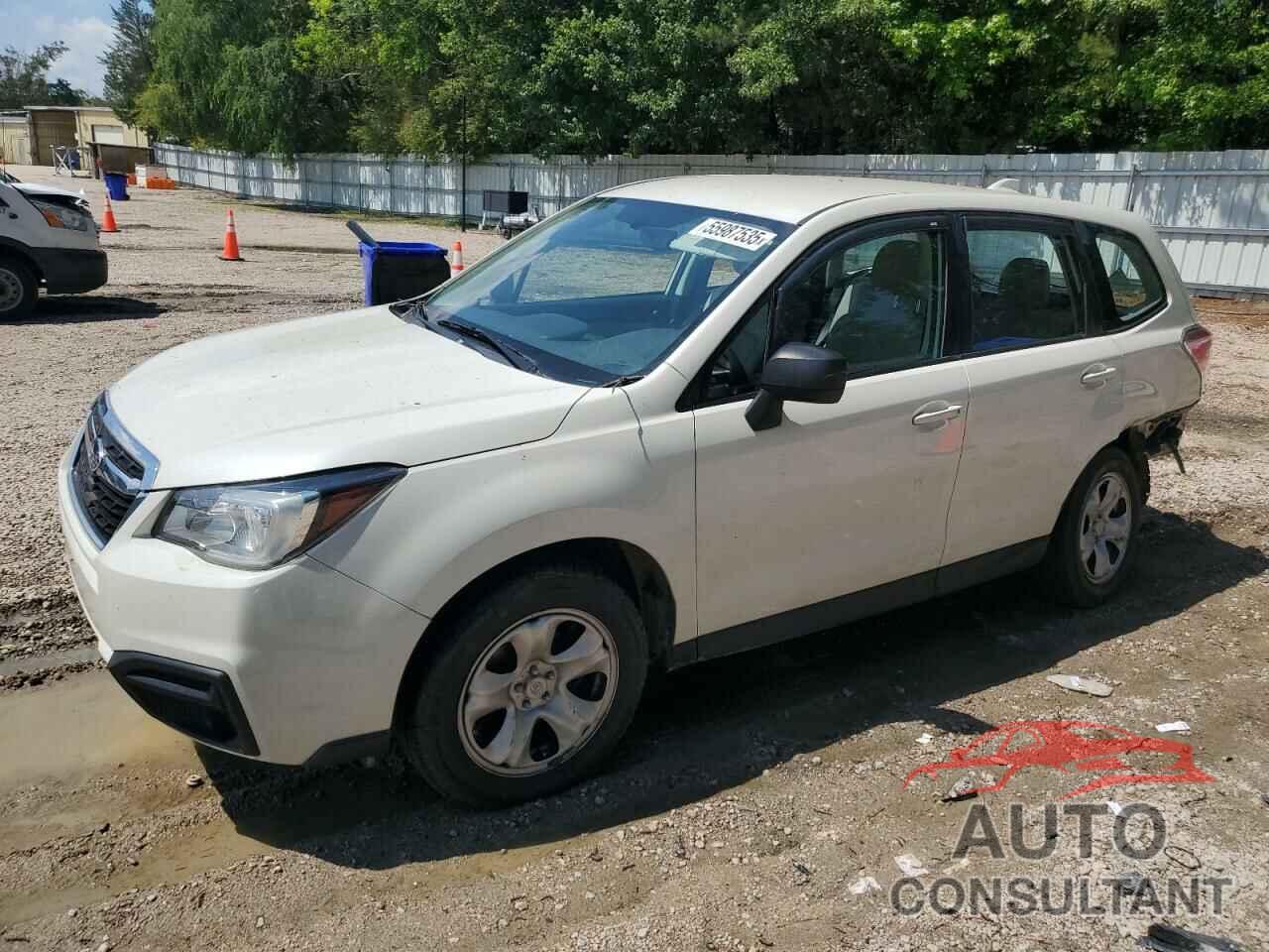SUBARU FORESTER 2018 - JF2SJAAC1JG554307