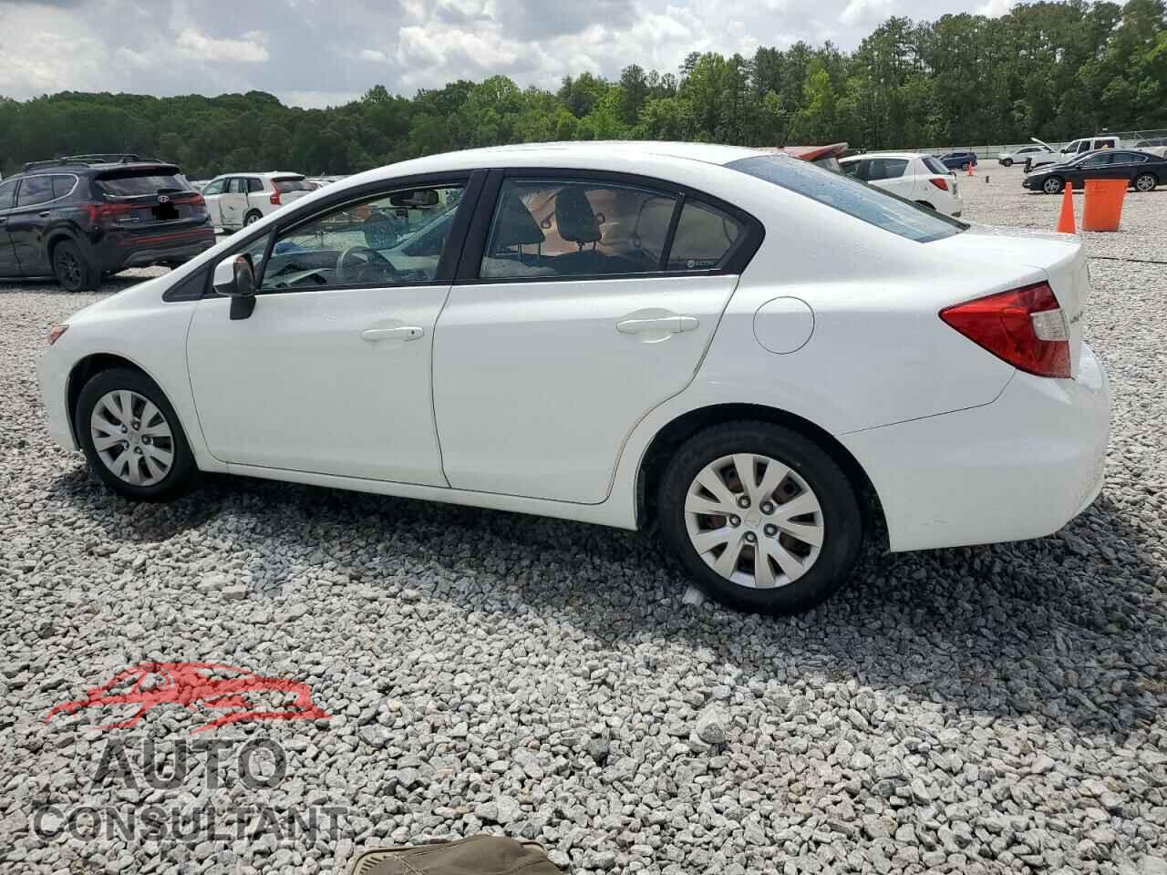 HONDA CIVIC 2012 - 19XFB2F52CE389836