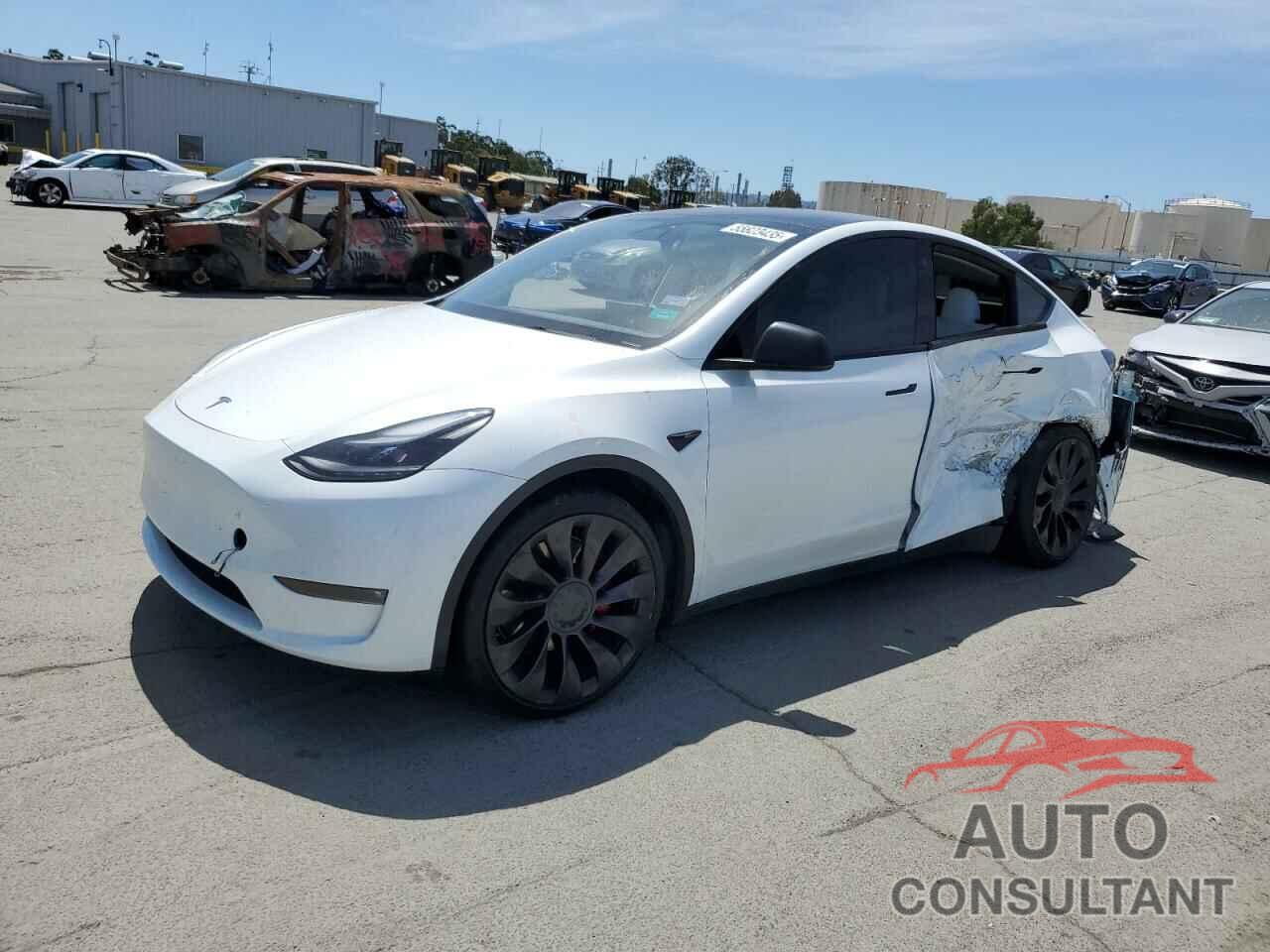 TESLA MODEL Y 2022 - 7SAYGDEF6NF397082