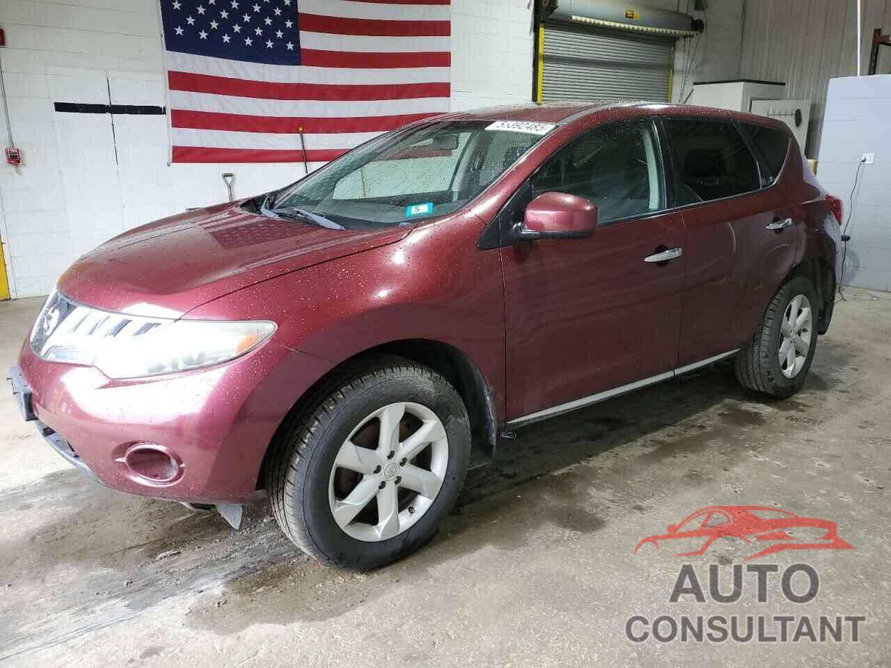 NISSAN MURANO 2010 - JN8AZ1MW2AW131965
