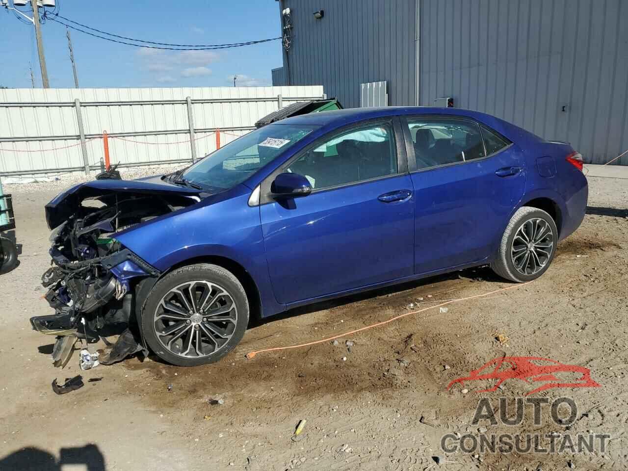 TOYOTA COROLLA 2016 - 2T1BURHE3GC543814
