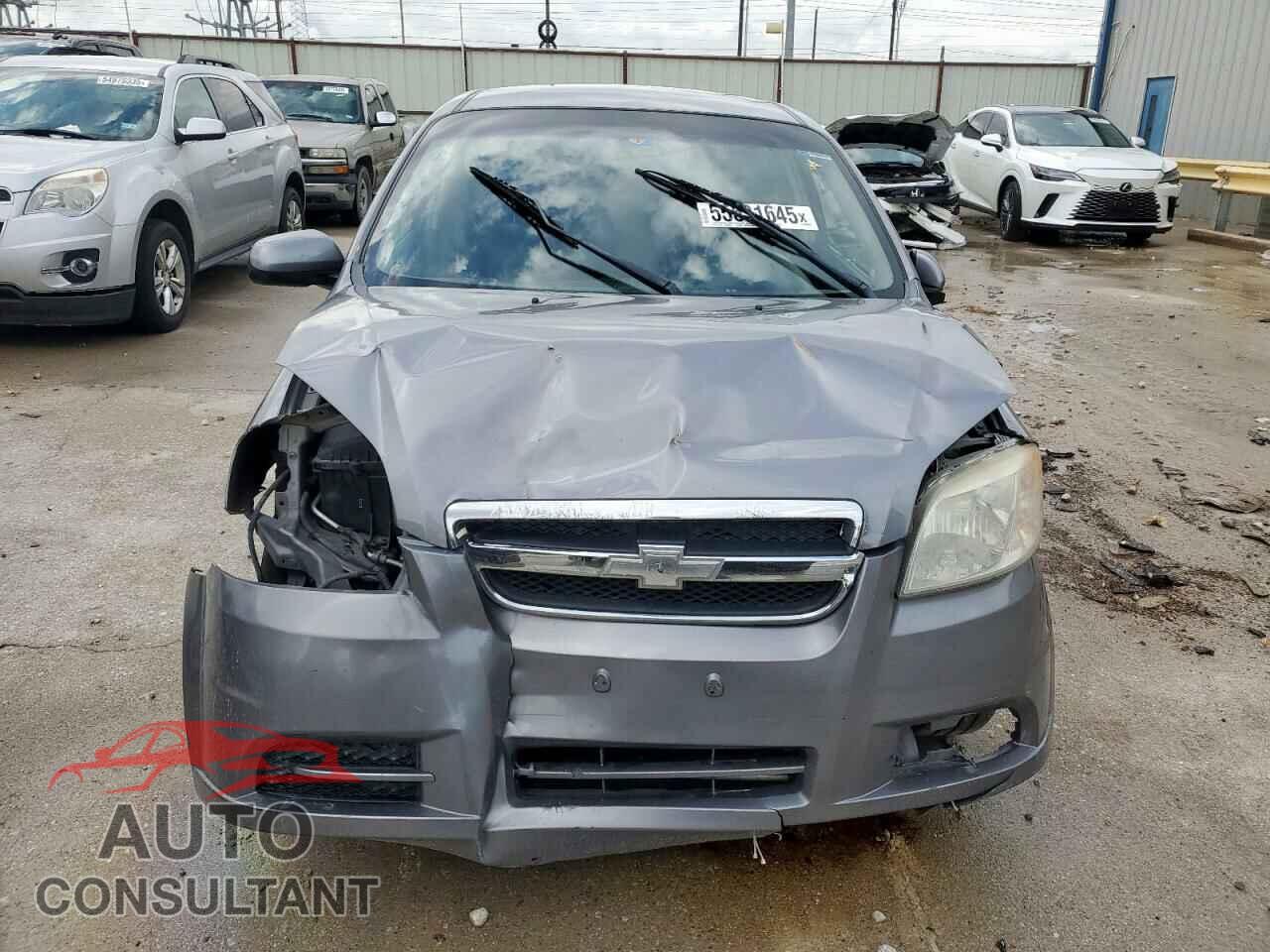 CHEVROLET AVEO 2010 - KL1TD5DE9AB116993