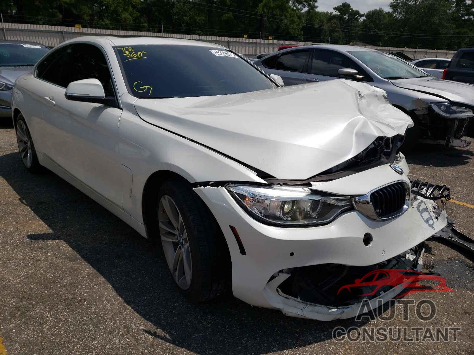 BMW 4 SERIES 2017 - WBA4R7C30HK896433