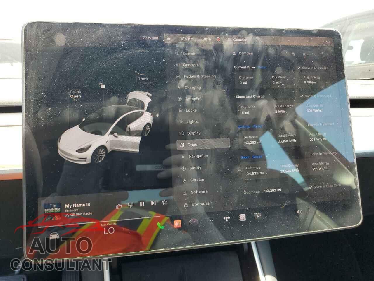 TESLA MODEL 3 2019 - 5YJ3E1EB7KF213014