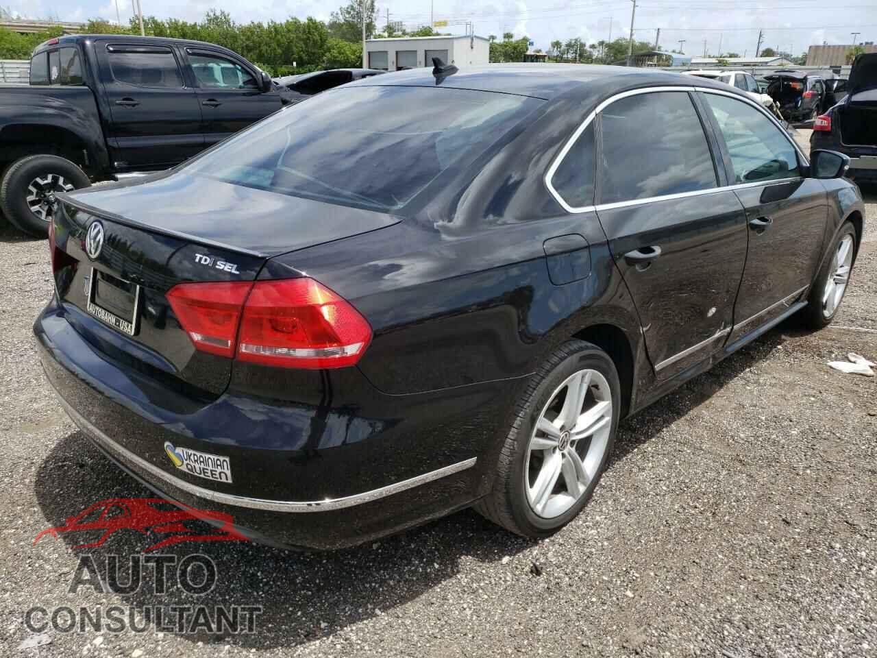 VOLKSWAGEN PASSAT 2012 - 1VWCN7A39CC099062